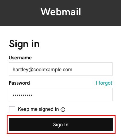 webmail godaddy sign in